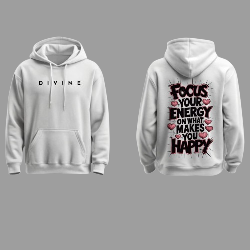 FOCUS YOUR ENERGY HOODIE FOR BOYS